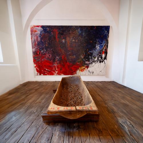 Unverhüllte Gegenwart - Ausstellung BURN-IN Galerie Wien